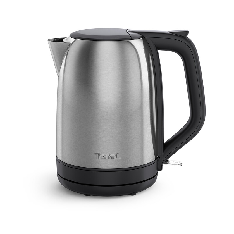 Tefal Subito Kettle: 1.7L Stainless Steel Electric Kettle for Fast Boiling, 3000W, Silver - KO5S0DG0