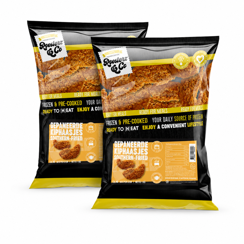 Roosterz&Co Kipgoujon South Baked – 2 x 1 kg