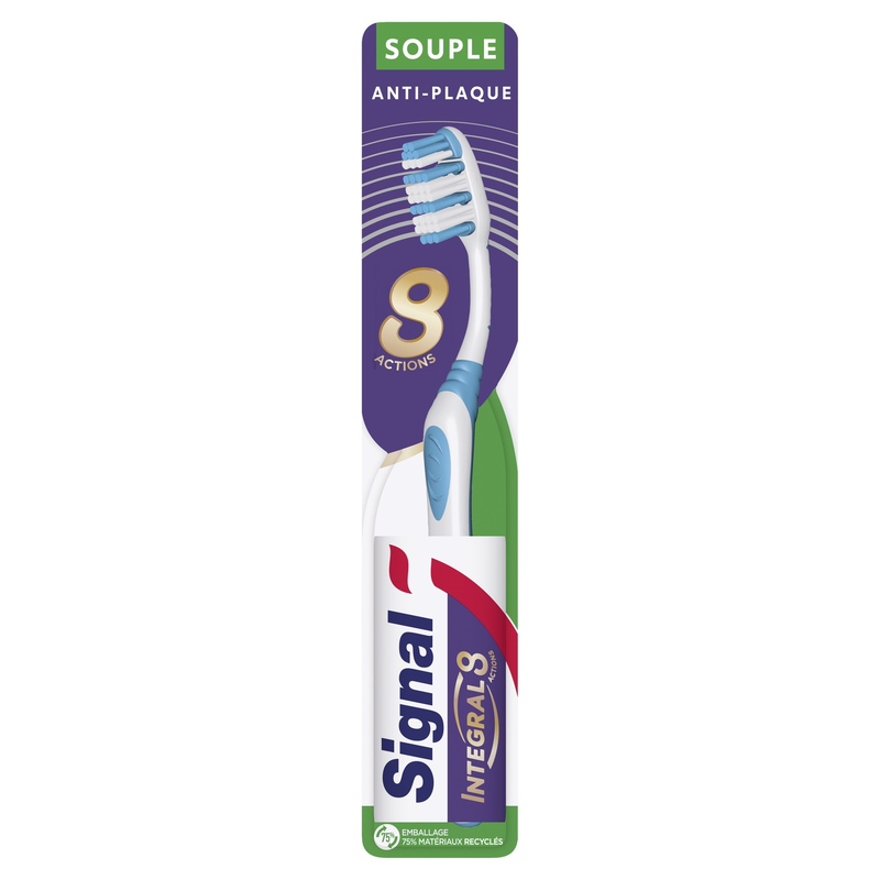 Brosse À Dents Souple Soin Complet Intégral 8 Signal La Brosse À Dents - vue 2