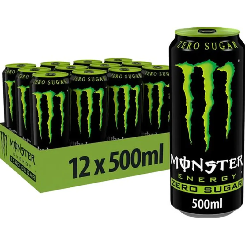 MONSTER ENERGY Soda Zero - 12 x 500 ml