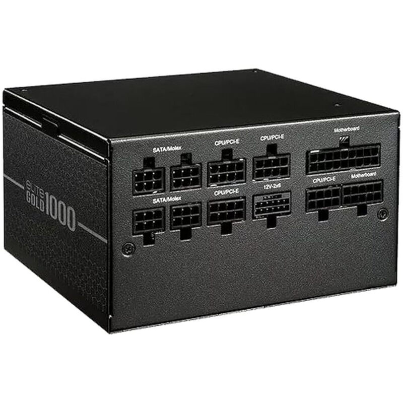 Cooler Master Elite Gold 1000 Full Modular ATX 3.1 - vue 9