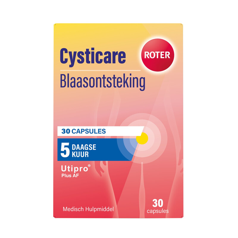 Roter Cysticare Utipro Plus AF - 30 capsules