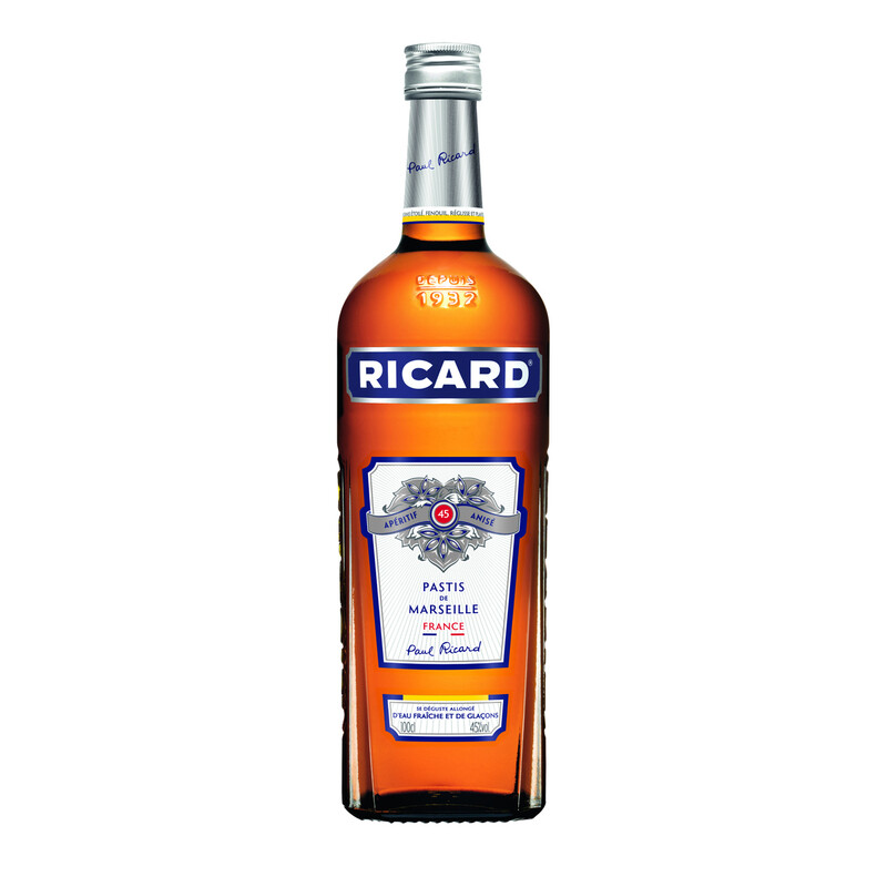 Anisé Pastis De Marseille Ricard La Bouteille De - vue 2