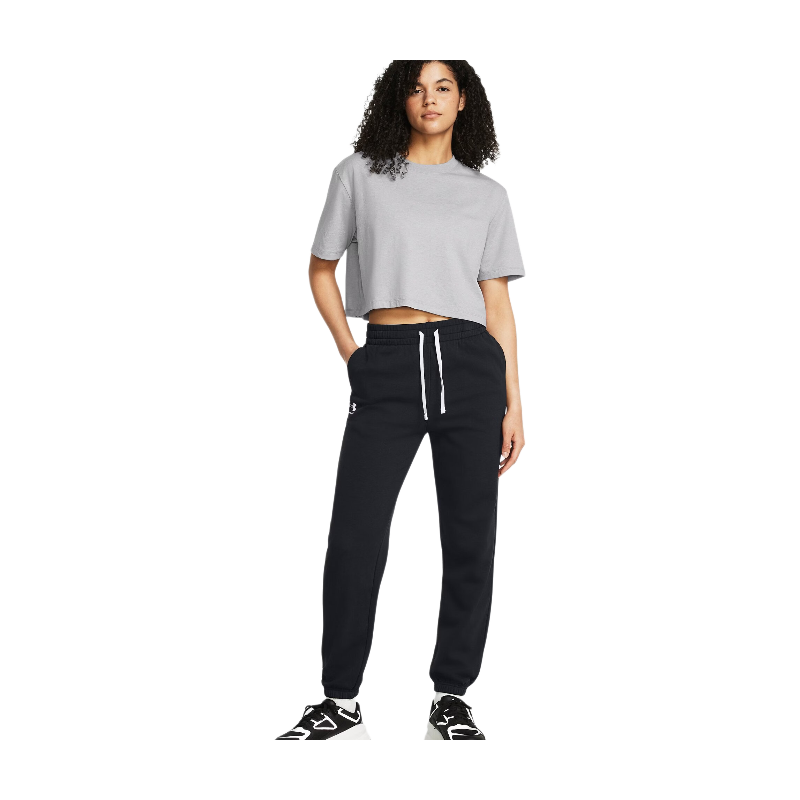 Under Armour Dames Rival Terry Joggingbroek Zwart Sportstyle Collectie XXL