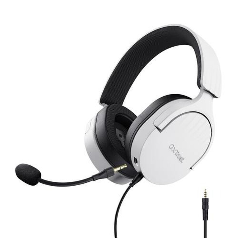 Trust GXT 489W Fayzo - Gaming Headset - Bedraad - 50 mm Drivers - Over-ear - Wit
