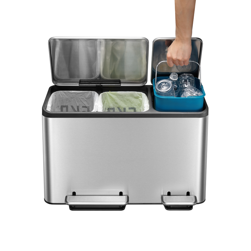 Eko Ecocasa Recycling Bin 15+15+15L
