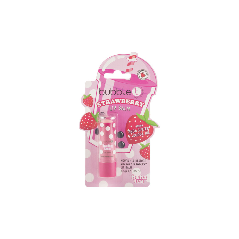 Boba Tea Strawberry Lip Balm 4.5g