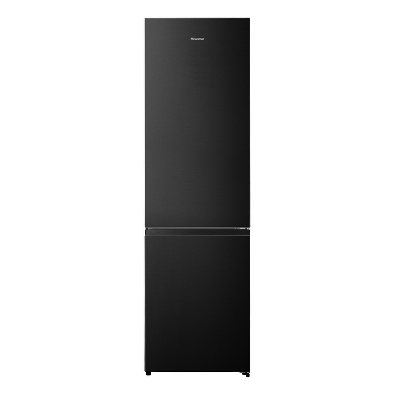 Hisense RB440N4AFC koel-vriescombinatie - breedte 59,5 cm - hoogte 201,7 cm - inhoud 336 l - NoFrost - zwart