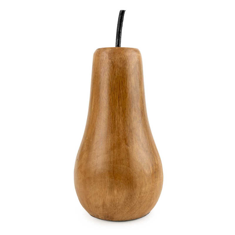 Decorative Ornament Pear Mango Wood