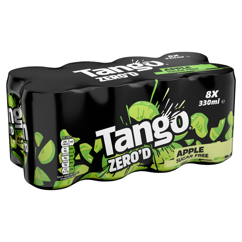 Tango Sugar Free Apple 8 X 330ml