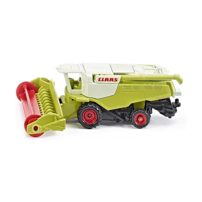 SIKU 1476 Claas Mähdrescher, Metall/Kunststoff, Grün, Bewegliche Haspel, Schwenkbares Abtankrohr