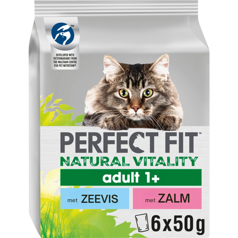 Perfect Fit Natural Vitality Kattenvoer Adult Zeevis&Zalm MP