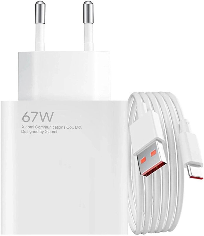 Xiaomi 67 W HyperCharge-combinatieoplader, wit