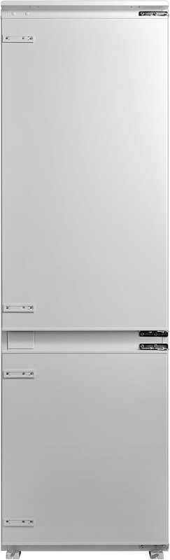 Midea MDRE353FGE01D 178cm 70/30 Integrated Frost Free Fridge Freezer with Sliding Door Hinge - White - E Rated