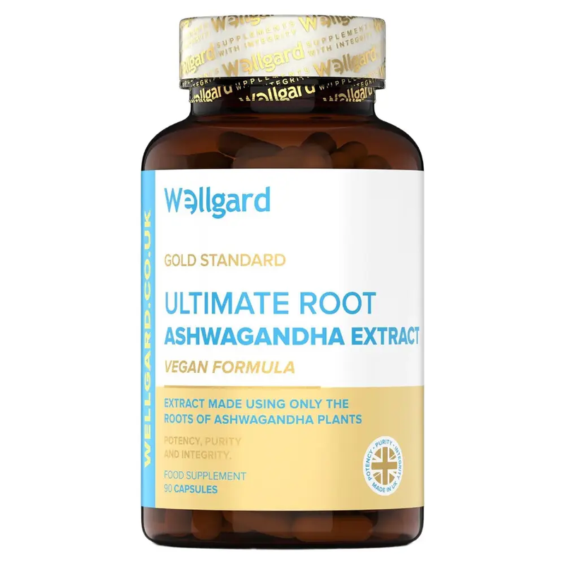 Wellgard Ashwagandha Extract Ultimate Root Stress Support Capsules - 90 Capsules