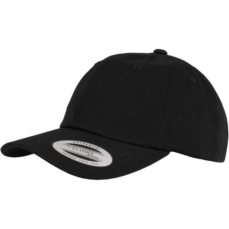 Flexfit Low Profile Baumwoll-Twill Yp Classics Schwarz Einheitsgröße
