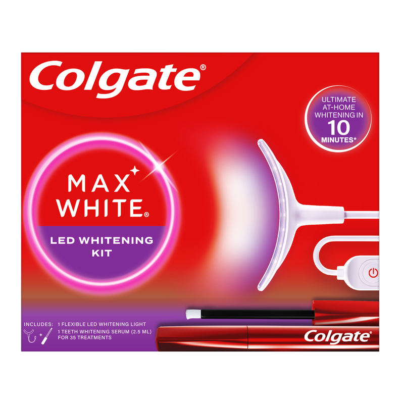 Colgate Max White Ultimate At Home LED Teeth Whitening Kit 1 Pack