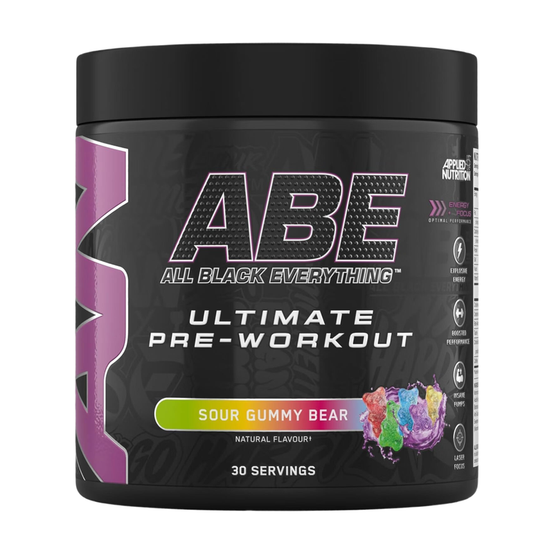 ABE Pre Workout Sour Gummy Bear - 375 g