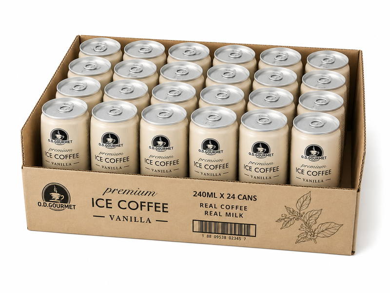OD Gourmet IJskoffie Vanille 24 x 240 ml
