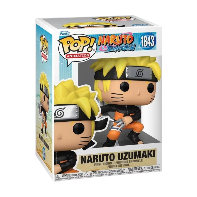 Figurine Funko Pop! Animation : Naruto Shippuden – Naruto Uzumaki 1843 - vue 5