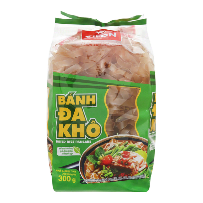 VIFON Getrockneter Reiskuchen (Bánh Đa Đỏ Khô/Bánh Đa Cua) 300 g