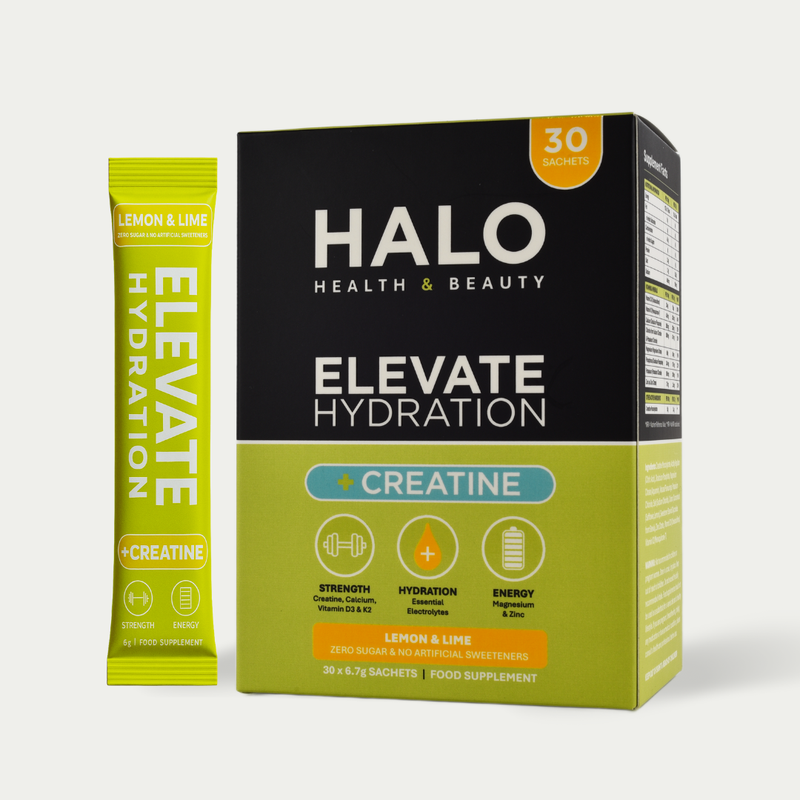 Halo Elevate Hydration Creatine Sachets Lemon & Lime Flavour - 30 Sachets