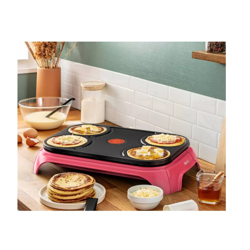 Crêpière Électrique Tefal PY55A7F0 – 1000 W, Multifonction, Revêtement Antiadhésif - vue 5