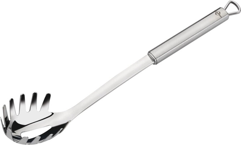 Alpina spaghettiserver – 33 cm, zilver