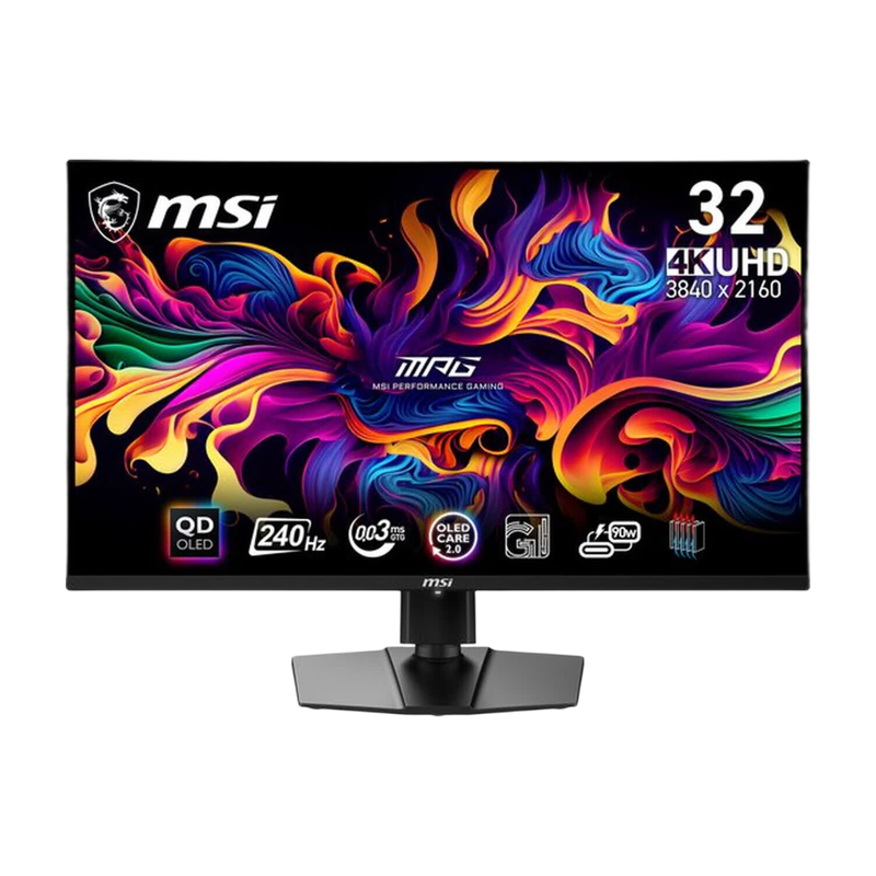 MSI MPG 321URX QD-OLED zwart