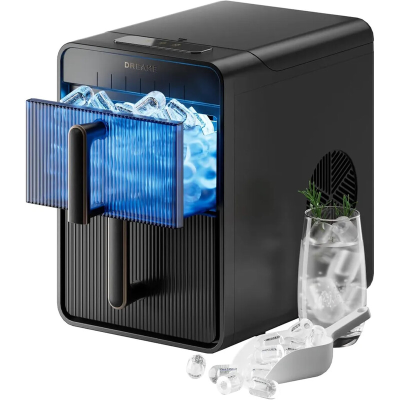 Dreame Bullet Ice Maker Aura Tragbarer Eiswürfelbereiter 10 kg/24h Schwarz