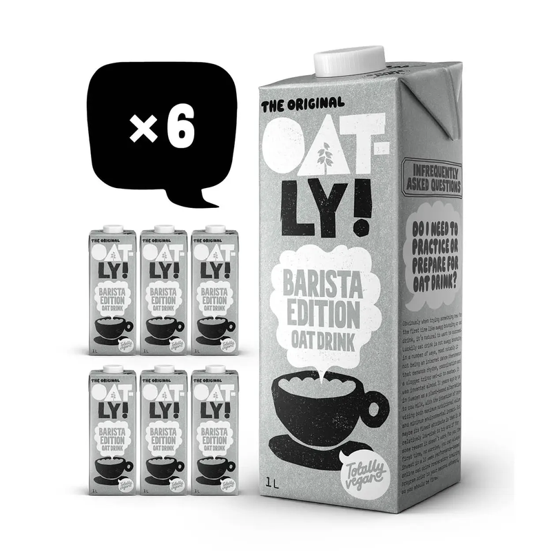 OATLY Haver Barista Edition - 6 x 1L