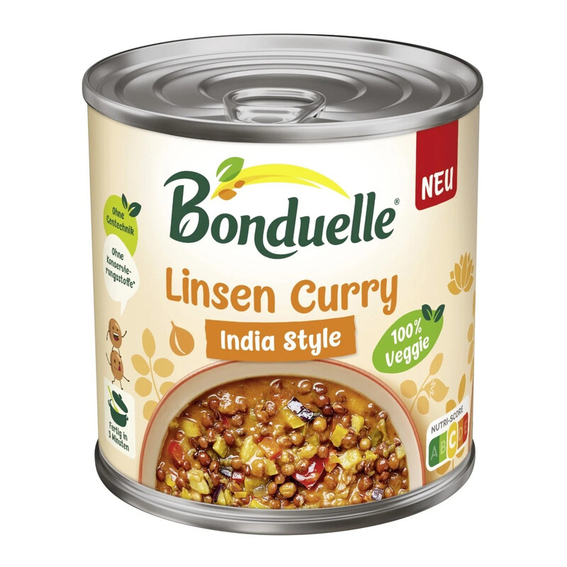 Bonduelle Indische Curry-Linsen 400 g