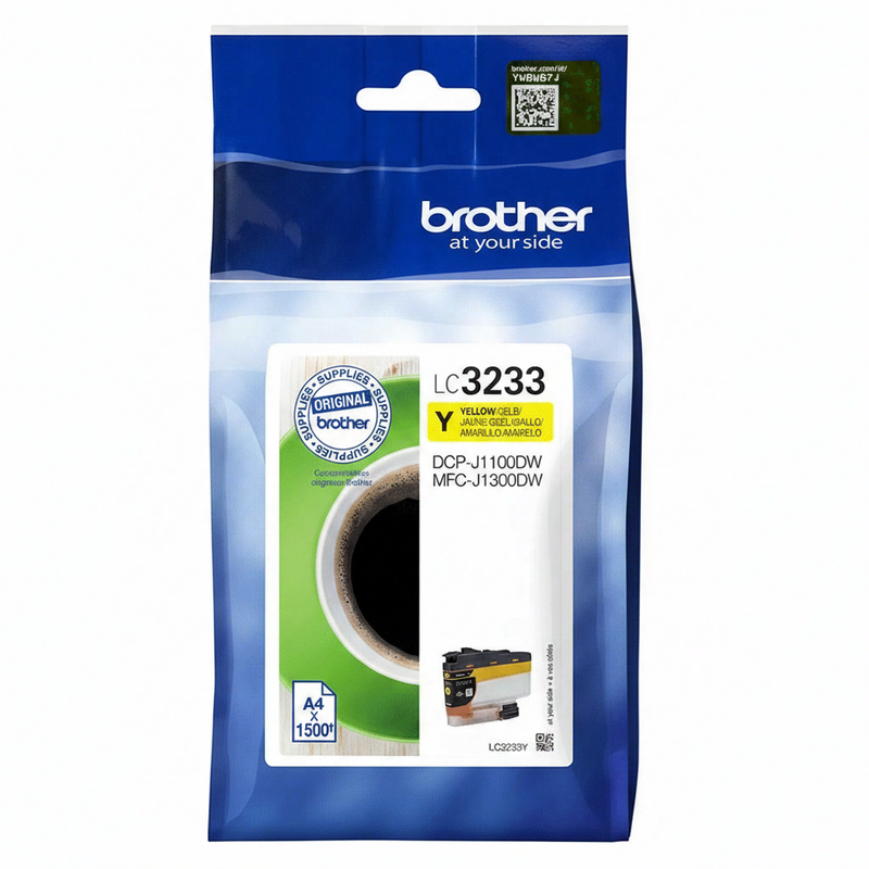 Brother LC3233Y inktcartridge 1 stuk origineel geel