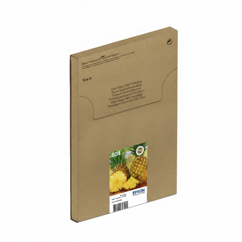 Epson 604 EasyMail inktcartridge 4 stuks, origineel, normaal rendement, zwart, cyaan, magenta, geel