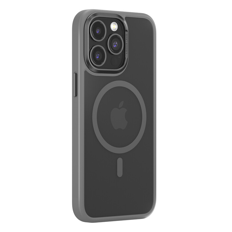 Joy Elegant Magnetic Anti-shock Phone Case - iPhone15 - Grey