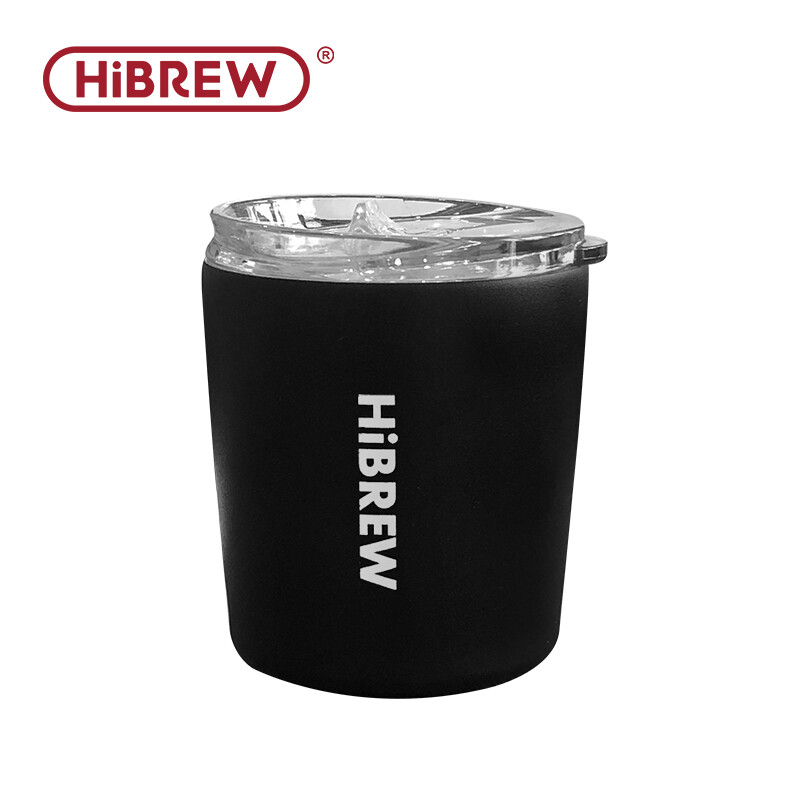 240ml Portable Hanging Ear Style Coffee Thermal Mug Foldable Filter Stainless Steel D