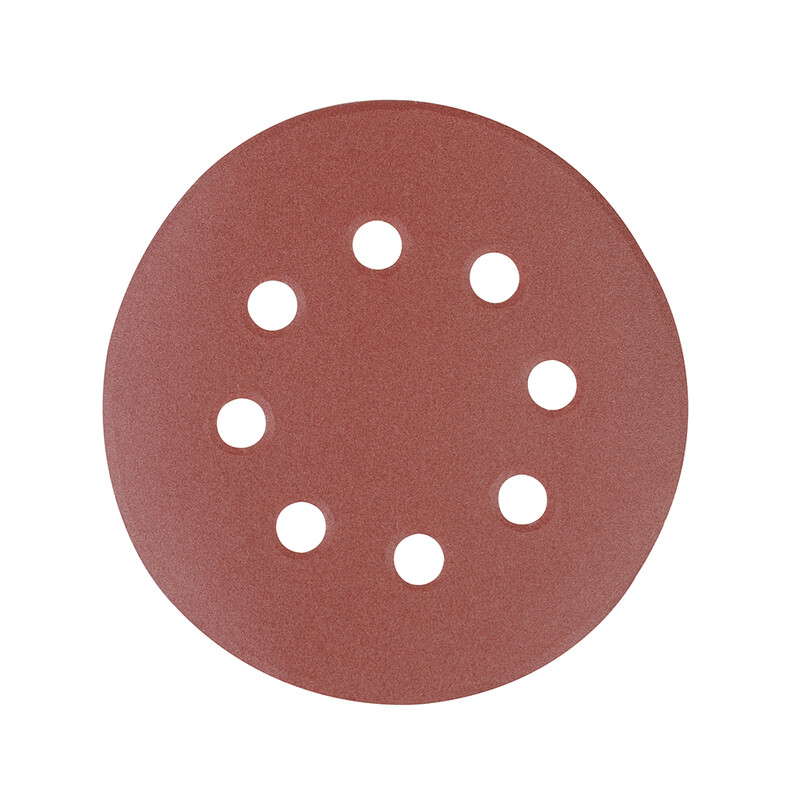Hook & Loop Discs Punched 125mm 10pk 240 Grit