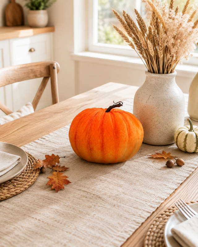 Festive 20Cm Pumpkin Decoration