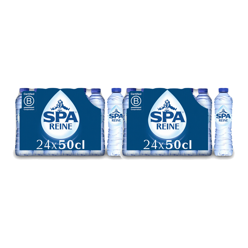 SPA Reine Stil - Natuurlijk mineraalwater 24x50 cl x2