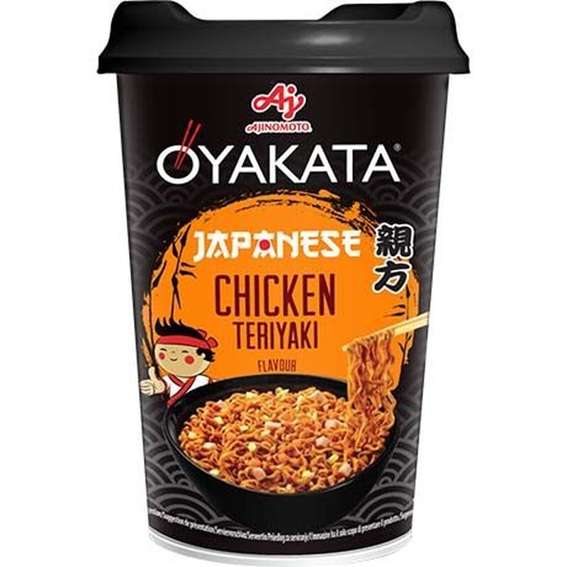Oyakata Instant Noedels Japans Kip Teriyaki Beker 96 g