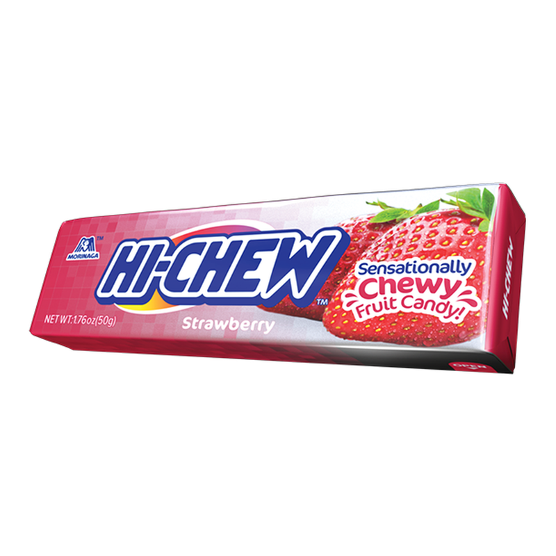 Morinaga Hi-Chew Chewy Fruit Candy - Strawberry Flavour 50G
