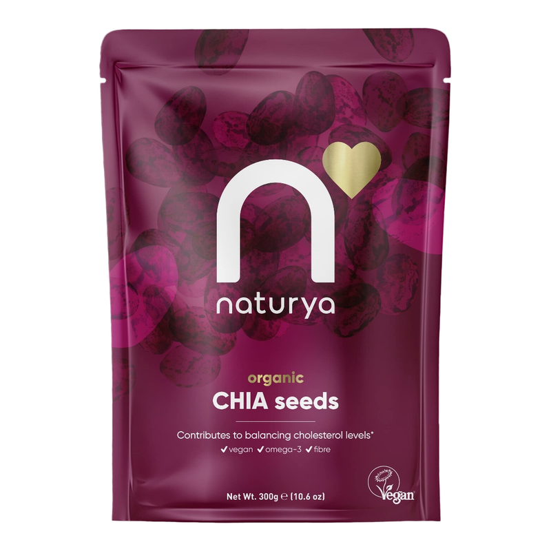 Naturya Organic Chia Seeds Daily Wellness Support Powder - 300G