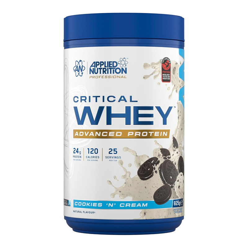 Applied Nutrition Critical Whey Protein Nutrition Cookies & Cream Flavour - 825G