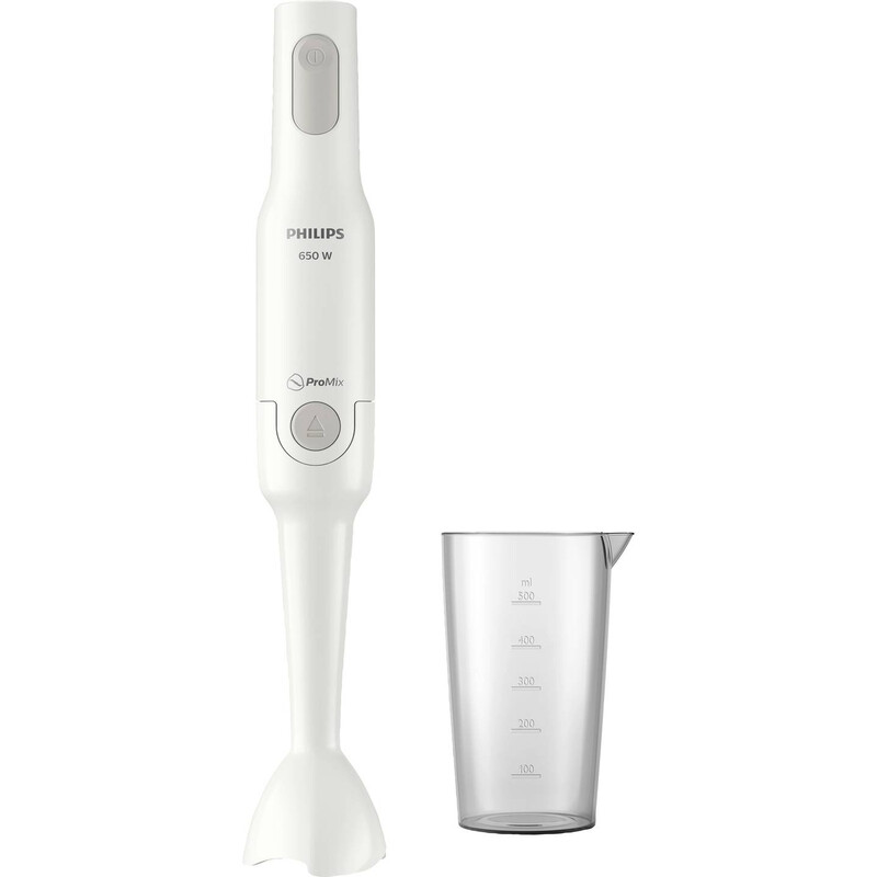 Mixeur plongeant Philips HR2531/00​ mixeur ProMix Daily Série 3000 blanc 650W