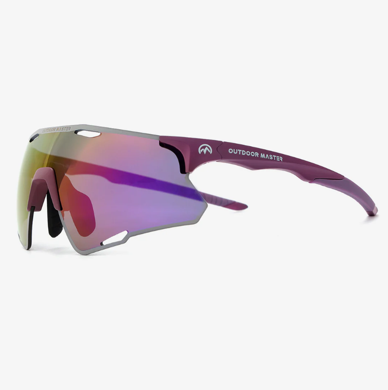 LARK SV Polarized Cycling Sunglasses Midnight Purple