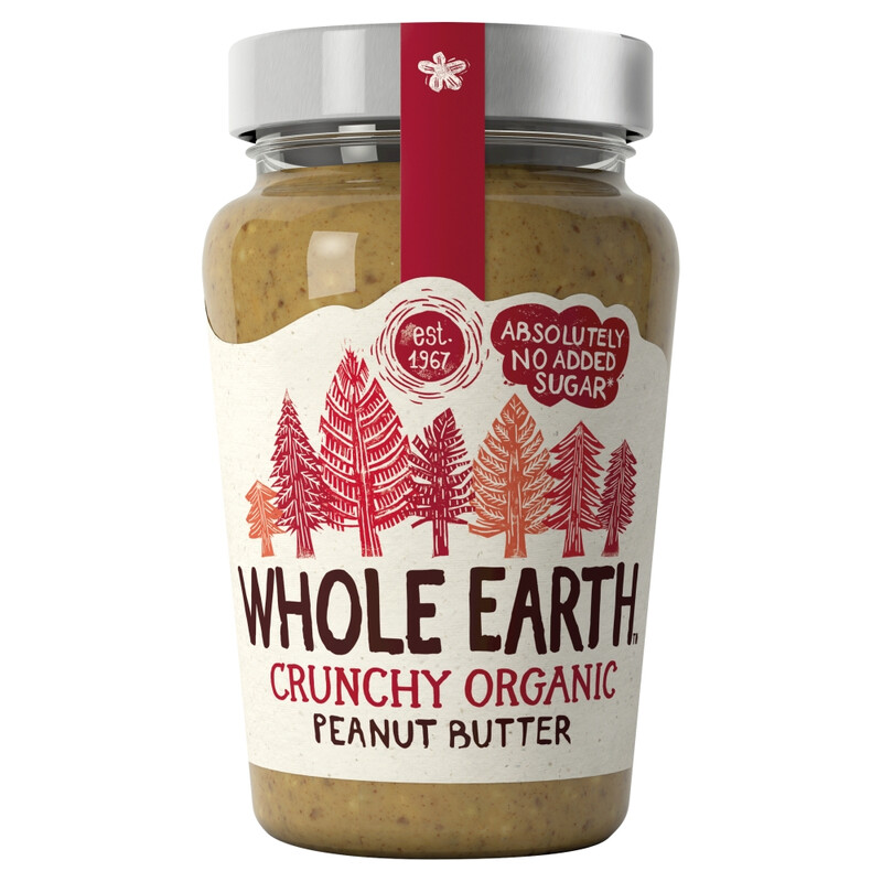 Crunchy Organic Peanut Butter 340g