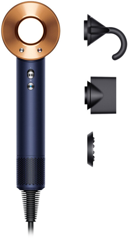 DYSON HD07 Supersonic Föhn voor steil en golvend haar Blauw/Koper
