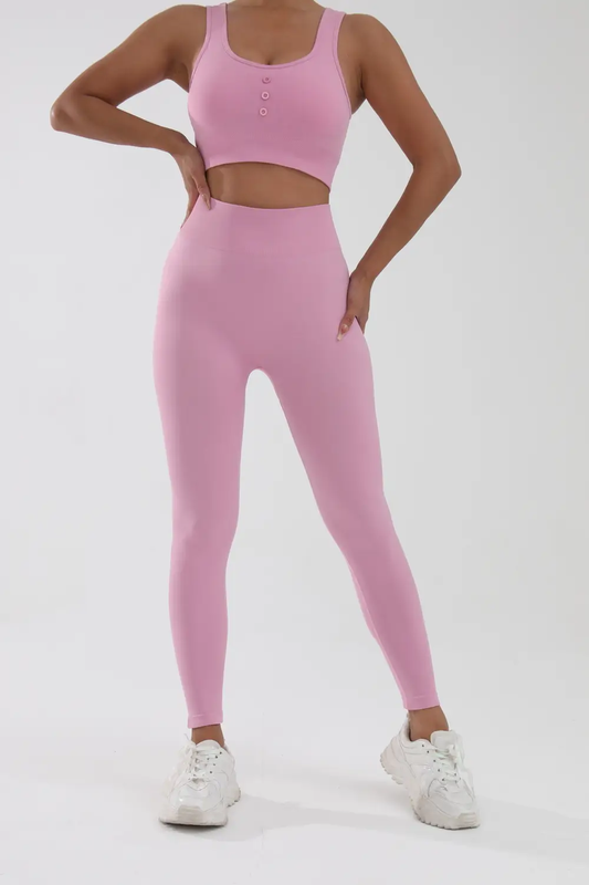 Women's sports trousers Pink M size