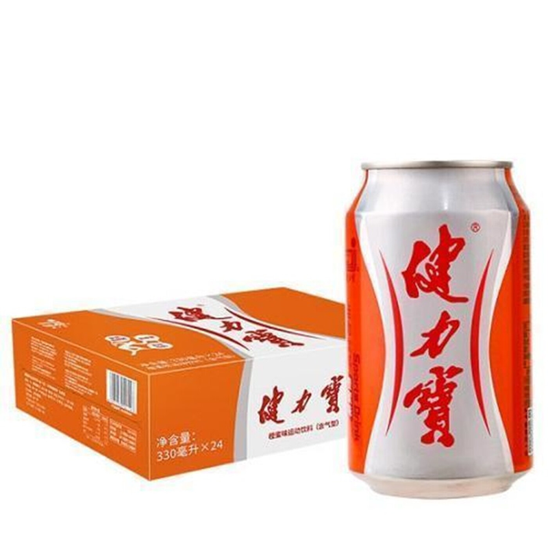 Jian Li Bao Orange 【Cooling】【Hydration】Jianlibao Healthy Flavour Sports Drink 24*330Ml