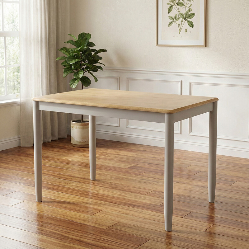 Dining Table Altona Rectangle Grey/Oak 70x110cm